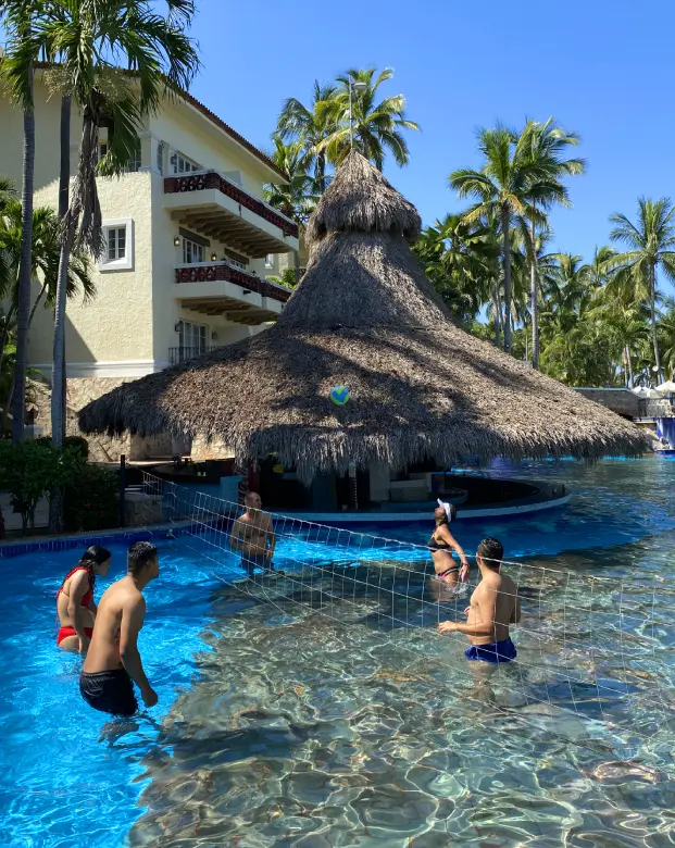 Alberca, Grand Isla Navidad Resort, Hotel en Manzanillo, Colima, Barra de Navidad