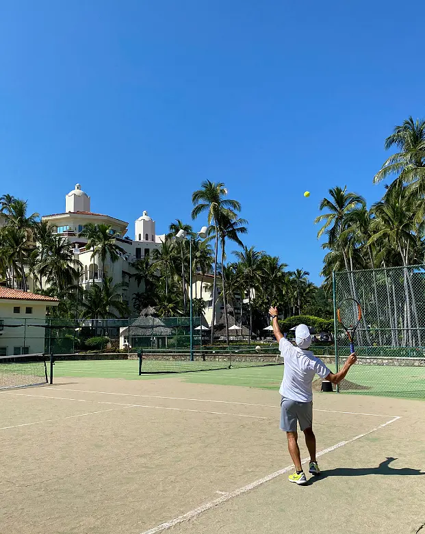 Experiencias Tenis, Grand Isla Navidad Resort, Hotel en Manzanillo Colima, frente a Barra de Navidad