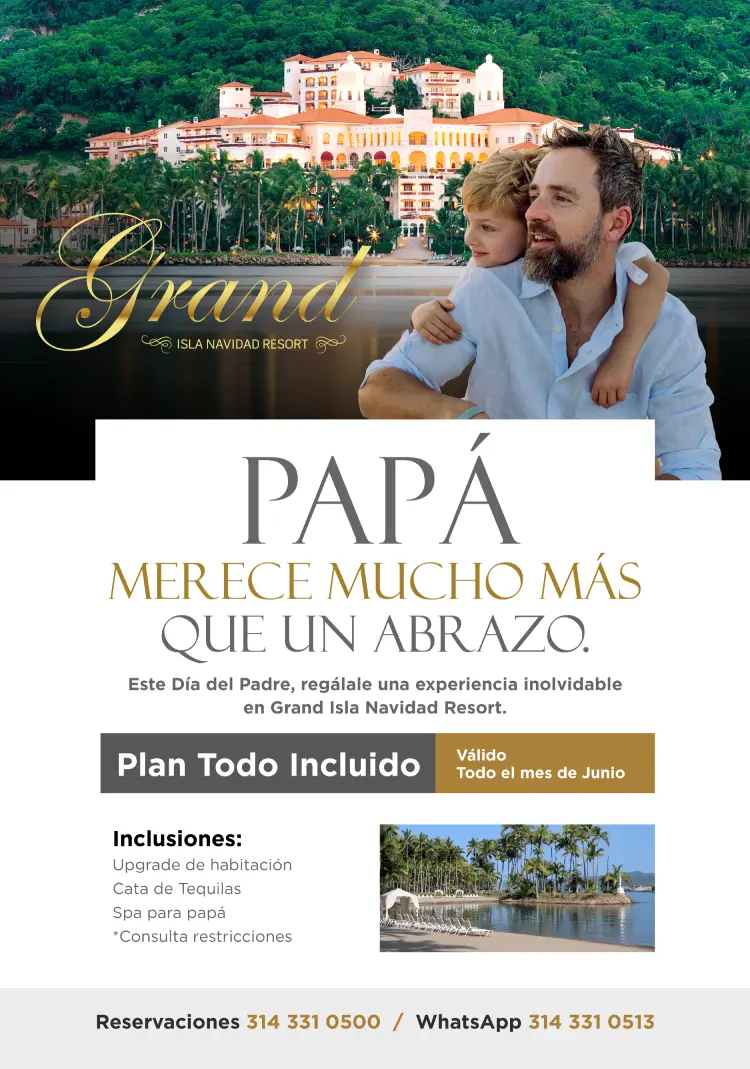 promo día del padre Hotel Grand Isla Navidad Resort