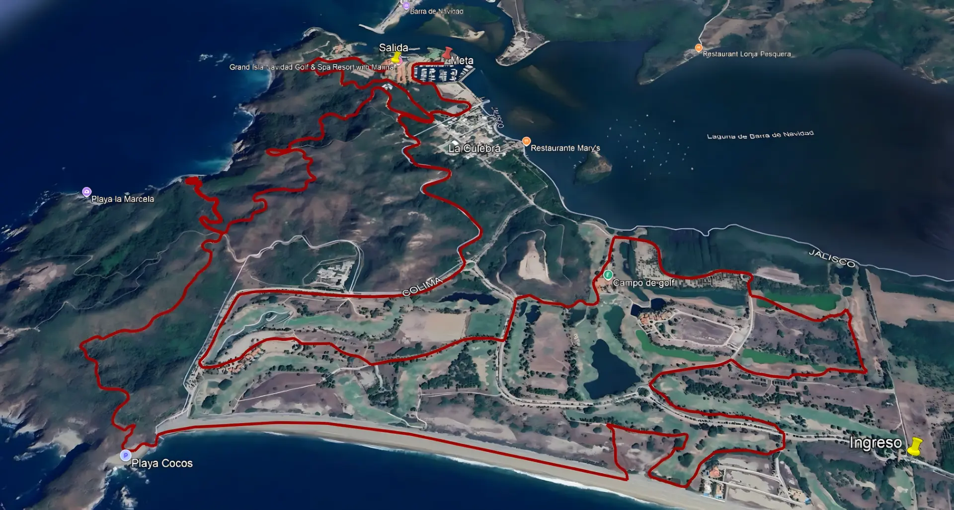 mapa ruta